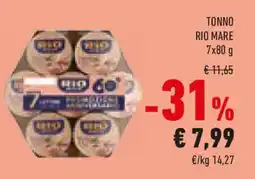 Conad Tonno RIO MARE offerta