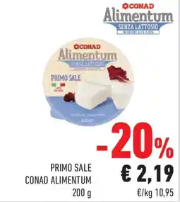 Conad Superstore Primo sale CONAD ALIMENTUM offerta