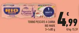 Conad Tonno pescato a canna RIO MARE offerta