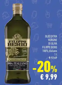 Conad Superstore Olio extra vergine di oliva FILIPPO BERIO offerta