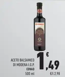 Conad Superstore Aceto balsamico di modena i.g.p. CONAD offerta