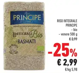 Conad Superstore Riso integrale PRINCIPE - bio offerta