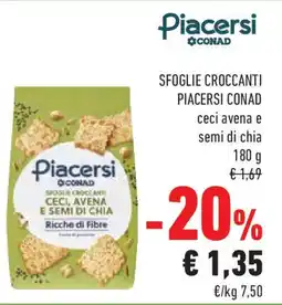 Conad Superstore Sfoglie croccanti piacersi CONAD offerta