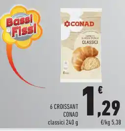 Conad Superstore 6 croissant CONAD offerta