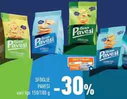 Conad Superstore Sfoglie PAVESI vari tipi offerta