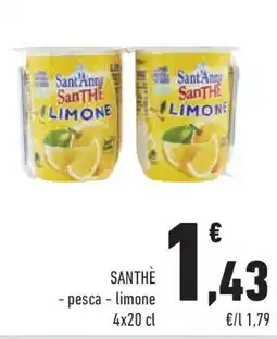 Conad Superstore SANTHÈ - pesca - limone offerta