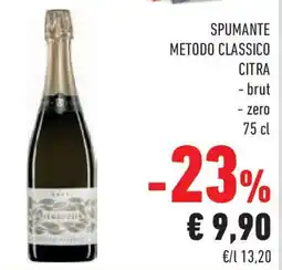 Conad Superstore Spumante metodo classico CITRA offerta