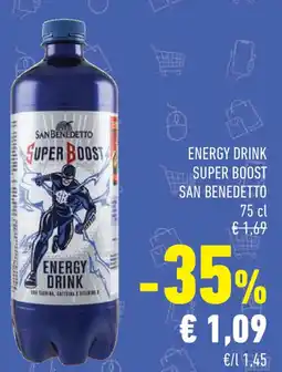 Conad Superstore Energy drink super boost SAN BENEDETTO offerta