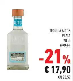 Conad Superstore Tequila altos plata offerta