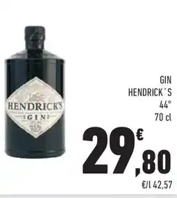 Conad Superstore Gin HENDRICK'S offerta