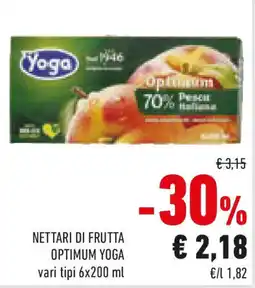 Conad Nettari di frutta optimum YOGA offerta
