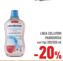 Conad Superstore Linea collutori PARODONTAX offerta