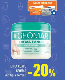 Conad Superstore Linea corpo GEOMAR offerta