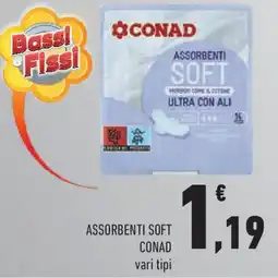 Conad Superstore Assorbenti soft CONAD offerta