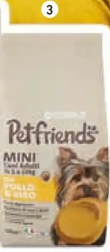 Conad Superstore Conad petfriends mini cani adulti con pollo & riso offerta