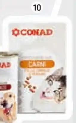 Conad Superstore Conad croccantini con carni pollo, coniglio e verdure offerta