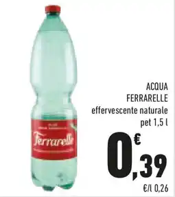 Conad ACQUA FERRARELLE effervescente naturale pet offerta