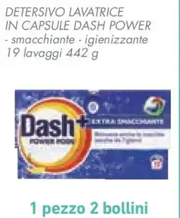 Conad Superstore Detersivo lavatrice in capsule DASH POWER offerta