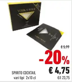 Conad Spirito cocktail vari tipi offerta