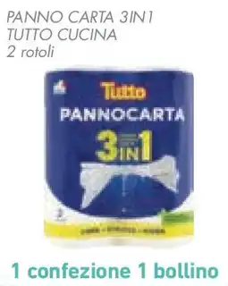 Conad Superstore Panno carta 3in1 TUTTO CUCINA 2 rotoli offerta