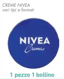 Conad Superstore CREME NIVEA vari tipi e formati offerta