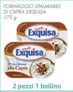 Conad Superstore Formaggio spalmabile di capra EXQUISA offerta