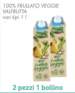 Conad Superstore 100% frullato veggie valfrutta vari tipi offerta