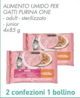 Conad Superstore Alimento umido per gatti PURINA ONE offerta