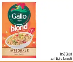 Conad Superstore Riso GALLO vari tipi e formati offerta