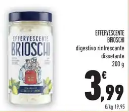 Conad Superstore Effervescente BRIOSCHI offerta