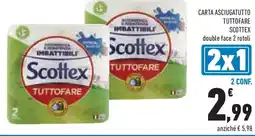 Conad Superstore Carta asciugatutto tuttofare SCOTTEX offerta