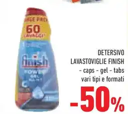 Conad Superstore Detersivo lavastoviglie FINISH offerta