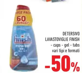 Conad Superstore Detersivo lavastoviglie FINISH offerta