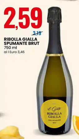 Eurospin Ribolla gialla spumante brut offerta