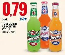 Eurospin Rum gusti assortiti offerta