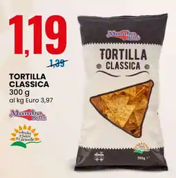Eurospin Tortilla classica Mambo Kids offerta