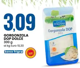 Eurospin Gorgonzola dop dolce Pascoli ITALIANI offerta