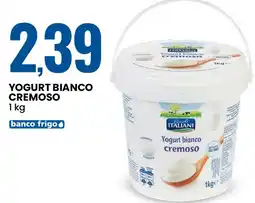 Eurospin Yogurt bianco cremoso Pascoli ITALIANI offerta