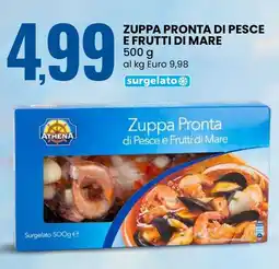 Eurospin Zuppa pronta di pesce e frutti di mare ATHENA offerta