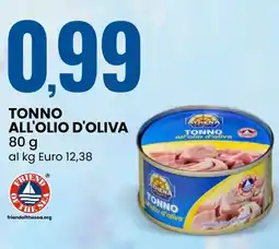 Eurospin Tonno all'olio d'oliva ATHENA offerta