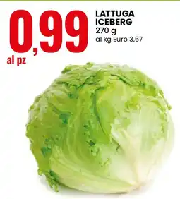 Eurospin Lattuga iceberg offerta