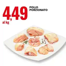 Eurospin Pollo porzionato offerta