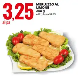 Eurospin Merluzzo al limone offerta