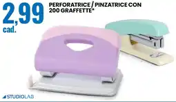 Eurospin Perforatrice/pinzatrice con 200 graffette offerta