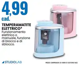 Eurospin Temperamatite elettrico STUDIOLAB offerta