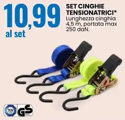 Eurospin Set cinghie tensionatrici offerta