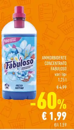 Conad Ammorbidente concentrato FABULOSO offerta