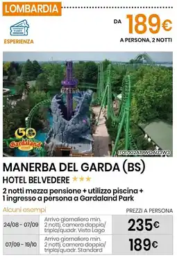 Eurospin Manerba del garda (bs) hotel belvedere offerta