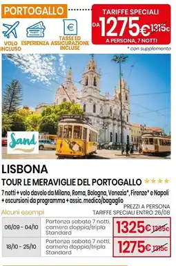 Eurospin Lisbona tour le meraviglie del portogallo offerta