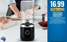 Eurospin Frullatore a bicchiere portatile offerta